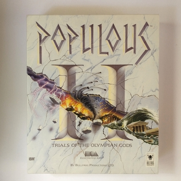 Populous 2: Trials Of The Olympian Gods Big Box PC Game - Picture 1 of 10